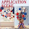 32Pcs 9 Styles Wicker Rattan Balls AJEW-SC0004-29-5
