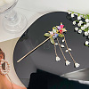 Alloy Claw Hair Sticks PW-WG98423-06-1