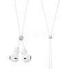 2Pcs Polyester Earphone Cord Straps HJEW-TAC0168-2