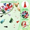 24Pcs 12 Styles Polycotton(Polyester Cotton) Tassel Pendant Decorations FIND-YW0012-77-5