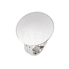 Flat Round Brass Pad Ring Settings X-MAK-S033-018P-NF-3
