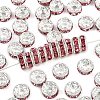 Brass Grade A Rhinestone Spacer Beads RB-A014-Z8mm-23S-1