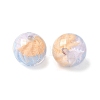 Two Tone Transparent Acrylic Beads OACR-D304-02L-2