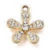 UV Plating Alloy Crystal Rhinestone Pendants RB-CBAD37D-14G-1