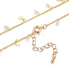 Brass Curb Chains Necklaces NJEW-JN03204-2