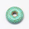 Synthetic Turquoise Gemstone Pendants TURQ-S283-05-2