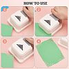 Plastic Embossing DIY Corner Paper Printing Card Cutter DIY-WH0301-76-3