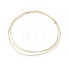 Round Textured Brass Wire CWIR-H002-02D-G-2