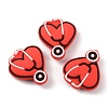 Hospital Theme Food Grade Eco-Friendly Silicone Beads SIL-WH0002-37B-2