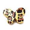 Electroplate & Spay Painted Acrylic Beads OACR-S043-05A-01-1