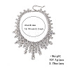 Alloy Full Crystal Rhinestone Geometric Bib Necklaces for Women FS-WG56FB9-02-1