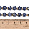 Natural Sodalite Beads Strands G-Z080-A28-8mm-5