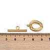 Oval 304 Stainless Steel Toggle Clasps STAS-L022-537G-3