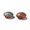 Handmade Frosted Lampwork Beads LAMP-H058-06-3