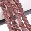Natural Strawberry Quartz Beads Strands G-Q608-10K-1