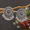 Alloy Flower Chandelier Earrings GG9850-1-1