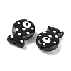 Baking Paint Glass Enamel Beads LAMP-D303-04K-2
