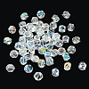 60Pcs 2 Colors Electroplate Glass Beads EGLA-TADJ0001-19E-4