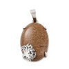 Synthetic Goldstone Pendants G-C235-03K-RS-2