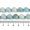 Natural Amazonite Beads Strands G-B094-A09-01-4