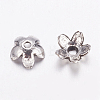 Tibetan Style Alloy Bead Caps X-LF1225Y-NF-2