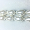 Electroplate Shell Pearl Beads Strands BSHE-G010-10x13mm-01-2