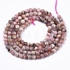 Natural Argentina Rhodochrosite Beads Strands G-R462-031-2