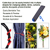 24Pcs 24 Style Reusable Silicone Cable Tie AJEW-CP0001-94-6