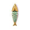 304 Stainless Steel Enamel Pendants STAS-A26-03-26-3