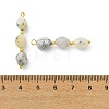 Natural Flower Opal Pendants PALLOY-JF05391-4