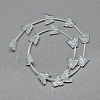 Smelting Quartz Crystal Beads Strands X-G-T014-06-1-2