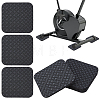 4Pcs Polyurethane & Silicone Anti-slip Treadmill Mat AJEW-GF0014-30-1