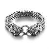 Tiger Viking 304 Stainless Steel Wheat Chain Bracelets for Men FS-WGC8E20-04-1