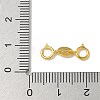 S925 Sterling Silver Double Spring Ring Clasps STER-R003-08G-3