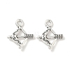 Tibetan Style Alloy Pendants FIND-B050-06AS-1