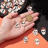 20Pcs 5 Styles Halloween Alloy Pendants ENAM-CJ0005-21-4