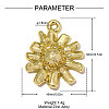 Zinc Alloy Pendants AL-OY001-24G-2