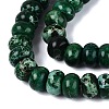 Dyed Synthetic Imperial Jasper Beads Strands G-Q606-99A-02-4