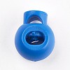 Plastic Iron Spring Cord Locks LS-X-FIND-WH0017-06-1