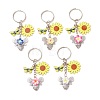Alloy Enamel Keychains KEYC-JKC01473-1