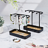 Plastic Earring Display Stands EDIS-WH0016-063A-3