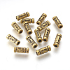 Tibetan Style Alloy Tube Beads GLF0843Y-NF-1