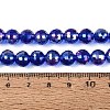 Transparent Glass Beads Strands GLAA-Q107-02A-15-4