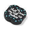 Inspirational Silicone Beads SL-CBAF318-C01-2