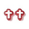 Baking Paint Glass Enamel Beads BLOW-D300-06E-1