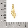Ocean Brass & Rhinestone Pendants RB-CBA4B36-04G-06-3