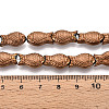 Electroplate Glass Beads Strands X1-EGLA-T025-03F-4