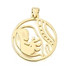 Brass Pendants KK-CBAF3A5-06G-1