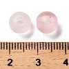 Frosted Transparent Acrylic Beads OACR-F013-13B-3