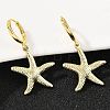Brass Hoop Earrings EJEW-Q036-03C-G-5